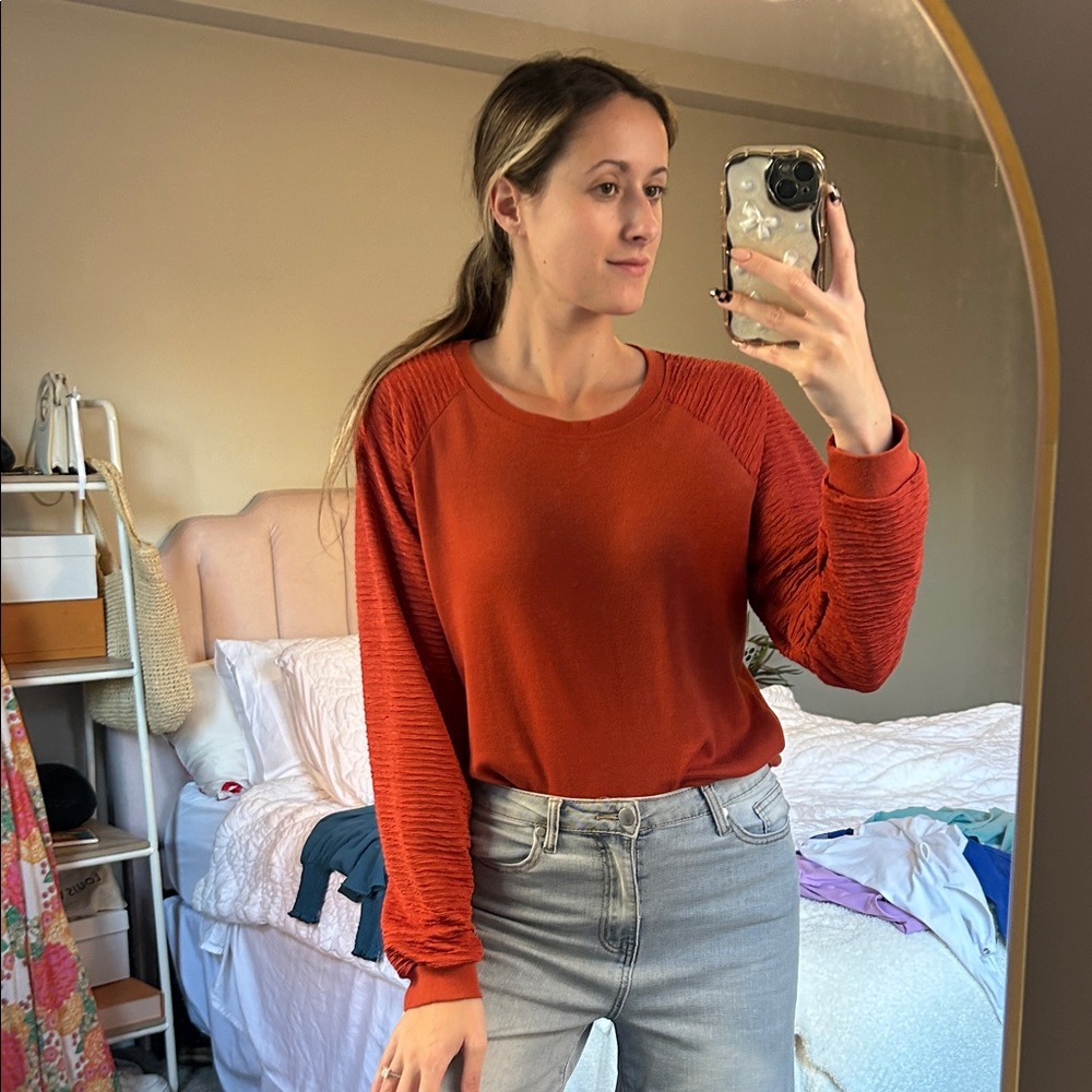 Amazon Women's Red Blouse